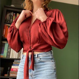 Free People Pirate Blouse